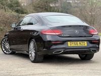 Used Mercedes C220 AMG Line Premium 170 HP (125 kW) 2017 Black Coupe
