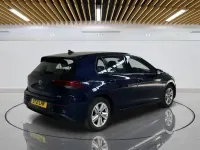 Used VW Golf VII S 150 HP (110 kW) 2021 Blue Hatchback