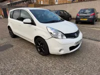 Used Nissan Note N-TEC 110 HP (80 kW) 2012 White Hatchback
