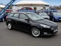 Used Ford Focus Zetec 120 HP (88 kW) 2016 Black Estate