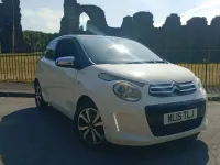 Used Citroën C1 Flair 82 HP (60 kW) 2015 White Hatchback