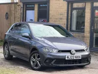 Begagnad VW Polo R-line 2022 Grå Halvkombi