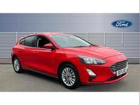 Used Ford Focus Titanium 125 HP (91 kW) 2022 Red Hatchback
