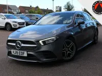 Used Mercedes A180 AMG line 136 HP (100 kW) 2019 Grey Hatchback