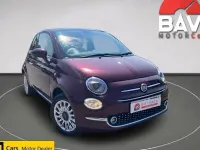Used Fiat 500 Lounge 69 HP (50 kW) 2016 Avantgarde bordeaux Hatchback