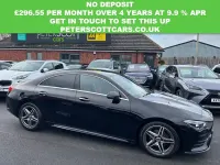 Used Mercedes CLA180 AMG line 136 HP (100 kW) 2020 Black Sedan