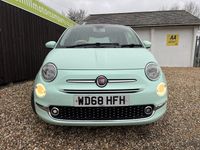 Used Fiat 500 Lounge 69 HP (50 kW) 2018 Green Hatchback
