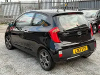 Used Kia Picanto 84 HP (61 kW) 2012 Black Hatchback