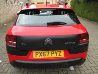 Used Citroën C4 Cactus Feel 82 HP (60 kW) 2017 Red Hatchback