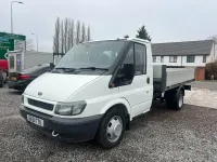 Used Ford Transit 75 HP (55 kW) 2001 White Pickup