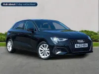 Used Audi A3 Advanced 110 HP (80 kW) 2023 Black Sedan