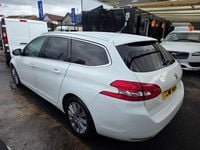 Used Peugeot 308 SW Allure Premium 2021 White Estate