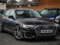 Used Audi A6 S-Line 286 HP (210 kW) 2018 Black Sedan
