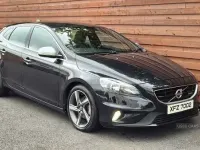 Used Volvo V40 R-Design 115 HP (84 kW) 2015 Black Hatchback