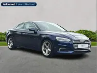 Used Audi A5 Sport 147 HP (108 kW) 2019 Blue Coupe