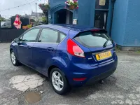 Used Ford Fiesta Zetec 2014 Blue Hatchback