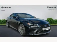 Used Lexus RC300h Sport Line 2018 Black Coupe