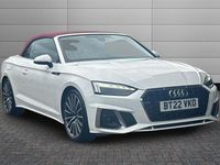 Used Audi A5 Cabriolet S-Line 150 HP (110 kW) 2022 White Cabriolet