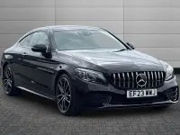 Used Mercedes C43 AMG Premium Plus 390 HP (286 kW) 2023 Obsidian black Coupe