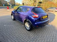 Used Nissan Juke Acenta Premium 115 HP (84 kW) 2014 Blue SUV
