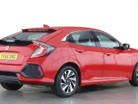 Used Honda Civic SE 2018 Red Hatchback