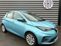 Usado Renault Zoe Iconic 100 kW (136 CV) 2020 Azul Utilitario