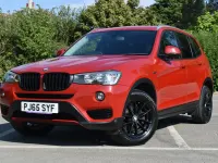 Used BMW X3 Performance 190 HP (139 kW) 2015 Red SUV