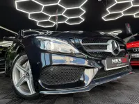 Used Mercedes C200 AMG line 184 HP (135 kW) 2018 Black Sedan