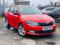 Used Skoda Fabia SE L 90 HP (66 kW) 2015 Red Hatchback