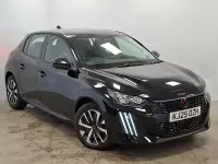 New Peugeot 208 Style 101 HP (74 kW) 2025 Black Hatchback