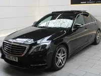 Begagnad Mercedes S350 AMG line 2015 Svart Sedan