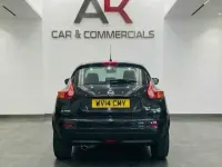 Usado Nissan Juke Acenta 110 CV (80 kW) 2014 Negro SUV