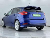 Used Ford Focus ST-Line X 140 HP (102 kW) 2018 Blue Hatchback