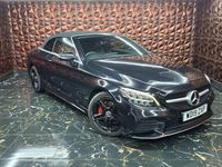 Used Mercedes C200 AMG line 184 HP (135 kW) 2019 Black Cabriolet