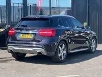 Used Mercedes GLA220 AMG line 170 HP (125 kW) 2014 Purple SUV
