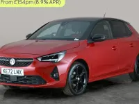 Used Vauxhall Corsa 75 HP (55 kW) 2023 Red Hatchback