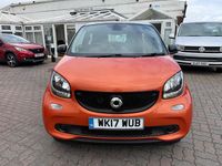 Used Smart ForFour Prime 71 HP (52 kW) 2017 Orange Hatchback