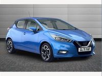 Used Nissan Micra Acenta 92 HP (67 kW) 2022 Blue Hatchback