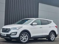 Used Hyundai Santa Fe Premium 197 HP (144 kW) 2014 White SUV