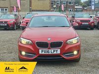 Usado BMW 220 Sport Line 2016 Rojo Coupe