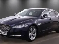 Used Jaguar XF Portfolio 180 HP (132 kW) 2018 Blue Sedan