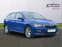 Used Skoda Scala SE L 147 HP (108 kW) 2020 Blue Hatchback