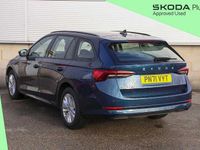 Used Skoda Octavia SE Technology 150 HP (110 kW) 2021 Petrol blue metallic Estate