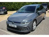 Used VW Golf VII GTE 204 HP (150 kW) 2021 Dolphin grey metallic Hatchback