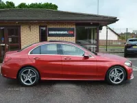 Used Mercedes C200 AMG Line Premium Plus 184 HP (135 kW) 2015 Red Sedan