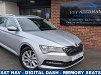 Used Skoda Superb SE Technology 150 HP (110 kW) 2022 Silver Estate