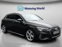 Used Audi A3 Sportback S-Line 110 HP (80 kW) 2023 Black Hatchback