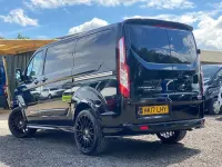 Used Ford Transit Custom Limited 170 HP (125 kW) 2017 Black Van