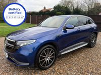 Used Mercedes EQC400 AMG line 300 kW (408 HP) 2021 Blue SUV