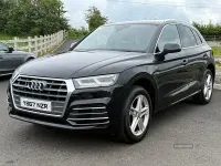 Used Audi Q5 S-Line 190 HP (139 kW) 2017 Black SUV